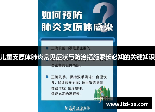 儿童支原体肺炎常见症状与防治措施家长必知的关键知识