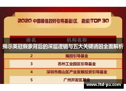 揭示英冠假象背后的深层逻辑与五大关键诱因全面解析